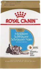 Zwergschnauzer dog food